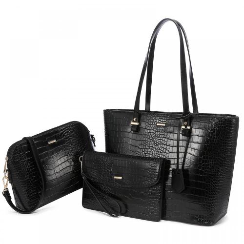 Lovevook 2022 Brand Designer Handbags Set for Women Fashion Shoulder Tote Bags Top Handle Satchel 3pcs Ladies Purse and Handbags