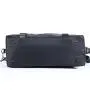 CHANGRONG Custom Black Nylon Overnight Crossbody Bag Sports Travel Duffel Bag for Women Men