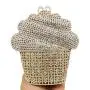 Good Quality Ice Cream Rhinestone Purses Wholesale Crystal Metal Clutch Purse Rhinestones Evening Bag