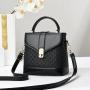 2024 Wholesale Fashion Trends Woman Mobile Phone Bags Embroidery Messenger Bags PU Leather Women's Phone Handbags
