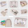 Custom Logo 8 Pcs Set Multifunctional Travel Bag Waterproof Luggage Set Portable Packing Cubes Travel Luggage Organizer