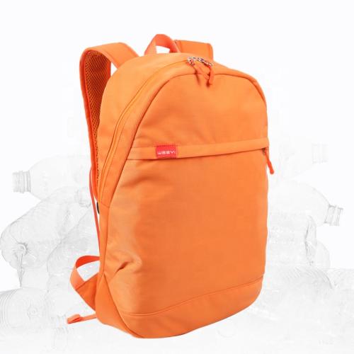 CHANGRONG Custom lightweight Recycled RPET Plastic backpack travel