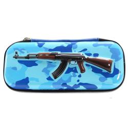 HR204 Camouflage Gun Styled Pen Bag Multilayer EVA Stationery Box Boys' Pen Storage Bag Elementary School Stationery Pencil Box
