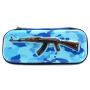 HR204 Camouflage Gun Styled Pen Bag Multilayer EVA Stationery Box Boys' Pen Storage Bag Elementary School Stationery Pencil Box