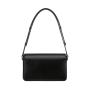 New Custom Logo Ladies Handbags Nice Leather Black Crossbody Bags Classic Women Messenger Bag Shoulder Bags
