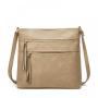 Support Customized Logo Low Moq Shoulder Bag Large Capacity Sling Crossbody Leather Bags For Women