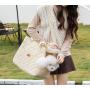 ZF135 Pet Dog Backpack Breathable Portable Comfortable Cat Outing Shoulder Bag Oxford Cloth Casual Slanting Handbag