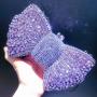 New Full Diamond Bow Evening Bag with Handheld Gemstone Bag for Women