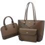 Lovevook 2021 Ladies Hand Designer clutches Bags For ladies Handbag PU Composite Bag 4pcs crossbody purse handbags Set women