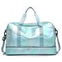 Wholesale High Quality Waterproof Fashion Colorful Shiny Travel Luggage Weekend Duffel Bag Sparkling Yoga Gym Bag