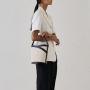 2024 Small Buckle Women's Crossbody Bag Embossed PU Leather Bucket Bags Canvas Pouch Should Bag For Girls