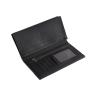 ZR556 Men Long Wallet Card Holder Positions Case Frosting Purse Retro Money Clip Billfold Dollars PU Open Wallet High Quality