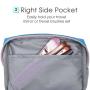 Gelory Small Makeup Bag for Purse Travel Makeup Pouch Mini Cosmetic Bag for Women Girls