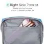 Gelory Small Makeup Bag for Purse Travel Makeup Pouch Mini Cosmetic Bag for Women Girls