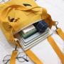 Eco-friendly Simple Large-Capacity Women's Shoulder Bag New Fashion Casual Single-Shoulder Canvas All-match Tote Bag