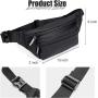 Wholesale Custom Streetwear Fanny Pack Bum Bag Waterproof Waist Belt Bag For Running Travel Hiking
