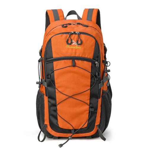 ZF083 Sports Backpack Outdoor Lightweight Travel Storage Shoulder Bag Fitness Hiking Mountaineering Bag Oxford Cloth Simple