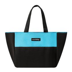 ZWY045 New Fashion Tote Student Worker Lunch Bag Oxford Insulated Thickened Lunch Bag Outdoor Leisure Picnic Travel Storage Bag