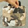 Camouflage printed cool insulated shoulder bag picnic bag lunch portable thermal bags for food fruit
