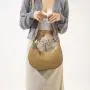 Minimalist fashionable crescent shaped dumpling bag for women 2024 new fashion versatile single shoulder underarm bag for women