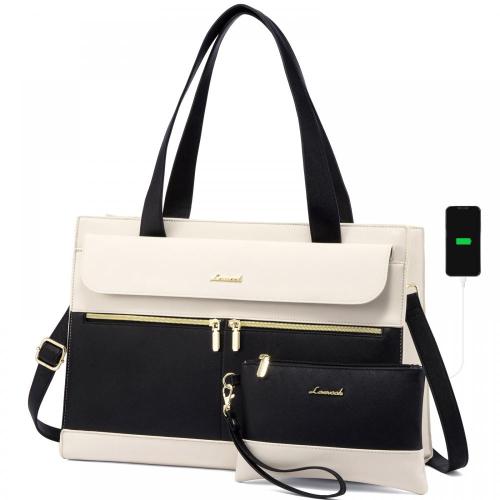 2022 LOVEVOOK wholesale 2pcs casual luxury tote bags large 15.6inch tote laptop bags for women hand bags purses and handbags