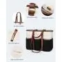 LOVEVOOK Work Tote Laptop Bag Teacher Nurse Bag Utility Bag For Work Travel College Daily Large Purse Handbag With Multi Pockets