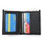 OEM184 Men Wallets Thin Name Engraving Genuine Leather MINI Men Purse ID Card Holder Classic High Quality Men Wallets