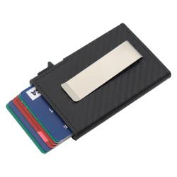 Aluminum Wallet Money Clip Metal Card Holder RFID Blocking Metal Card Holder Money Clip