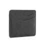 100% genuine leather credit card holder minimalist front pocket slim flat wallet for men