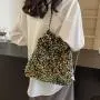 Summer handbag high capacity sequin fabric tote bag fashion bags for women shoulder bag