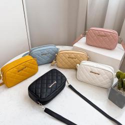 New Arrival lychee embroidered camera bag for women 2024 ladies sling shoulder bags fashion small square bag