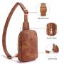 KBW687 Hot Selling Chest Bag Ladies PU Leather New Texture Diagonal Cross Shoulder Bag Simple Fashion Women Cell Phone Bag
