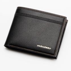 OEB006 New Fashion Men Wallet Business Casual Slim Wallet Purse Short PU Leather Brand Wallet For Men ID Credit Card Holders