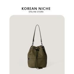 Nylon Material Soft Large Capacity Handbag Shoulder Shopping Tote Bag With Design Shopping Bags Women Shoulder