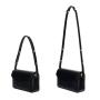 New Custom Logo Ladies Handbags Nice Leather Black Crossbody Bags Classic Women Messenger Bag Shoulder Bags