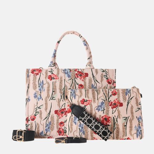 Susen Chrisbella 2022 handbags bags Embroidery thread designer Handbags tote bag cotton canvas