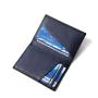 Wholesale Factory Bifold Card Holder Pu Leather Rfid Card Holder Business Thin Id Card Holder
