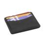 100% genuine leather credit card holder minimalist front pocket slim flat wallet for men