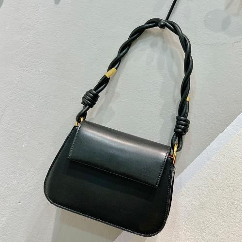 Adjustable leather women's shoulder bags leather straps shoulder crossbody bags