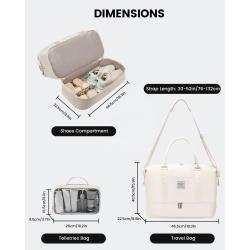 LOVEVOOK Large Capacity carry on hospital Luggage Tote Handbag for women custom travel Duffle Bag Gym fitness weekender bags