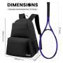 Hot sale Custom Tennis bag Racket Backpack mochilas with Ventilated Shoes Compartment Professional Tennis Backpack Men & Women