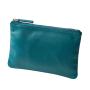 Eco friendly travel  makeup organizer small portable leather cosmetic make up bag