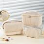 ZF343 New Cosmetic Bag Ladies Fashion Portable Travel Wash Handbag Waterproof Makeup Storage Bag three-piece suit