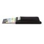 KHF29 2023 Men's PU Automatic Pop-up Card Holder with Aluminum Box RFID Metal European and American Style Card Case