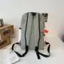 New Design School Bag For College Students Couple Backpack Color Contrast Sports Causal Backpack Fashion Schoolbag