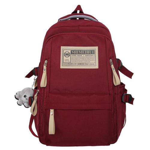 KBW509 New Shoulder Bag Men and Women College Students School Bag Junior High School Waterproof Travel Computer Backpack