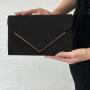 Women Faux Suede Envelope Evening Clutch Bags Formal Party Clutches Wedding Purses Cocktail Prom Clutches