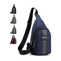 Gelory Wholesale Modern Design Lightweight Polyester Single Shoulder Bag Crossbody Chest Bag For Outdoor Walking Biking Travel Cycling