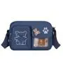Lovely Bear Design Ita Bag Canvas Ita Bag school bags with a little ita compartment to display pins
