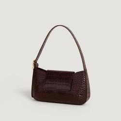 2024 Custom Snake Croco Skin Pu Vegan Leather Ladies Hobo Shoulder Bag Women Handbags